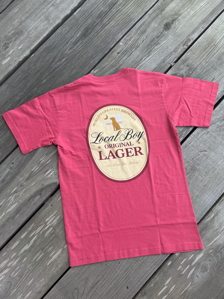 Men's Local Boy Original Lager TShirt Boot Country