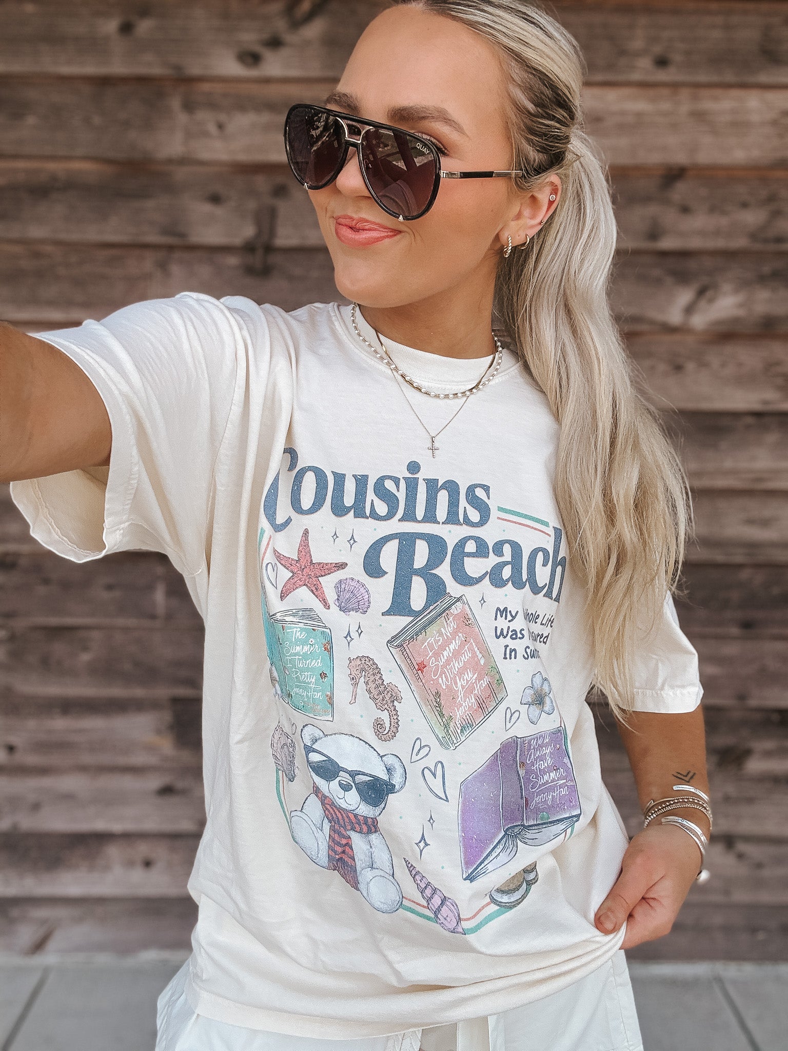 TSITP Cousins Tee in Ivory