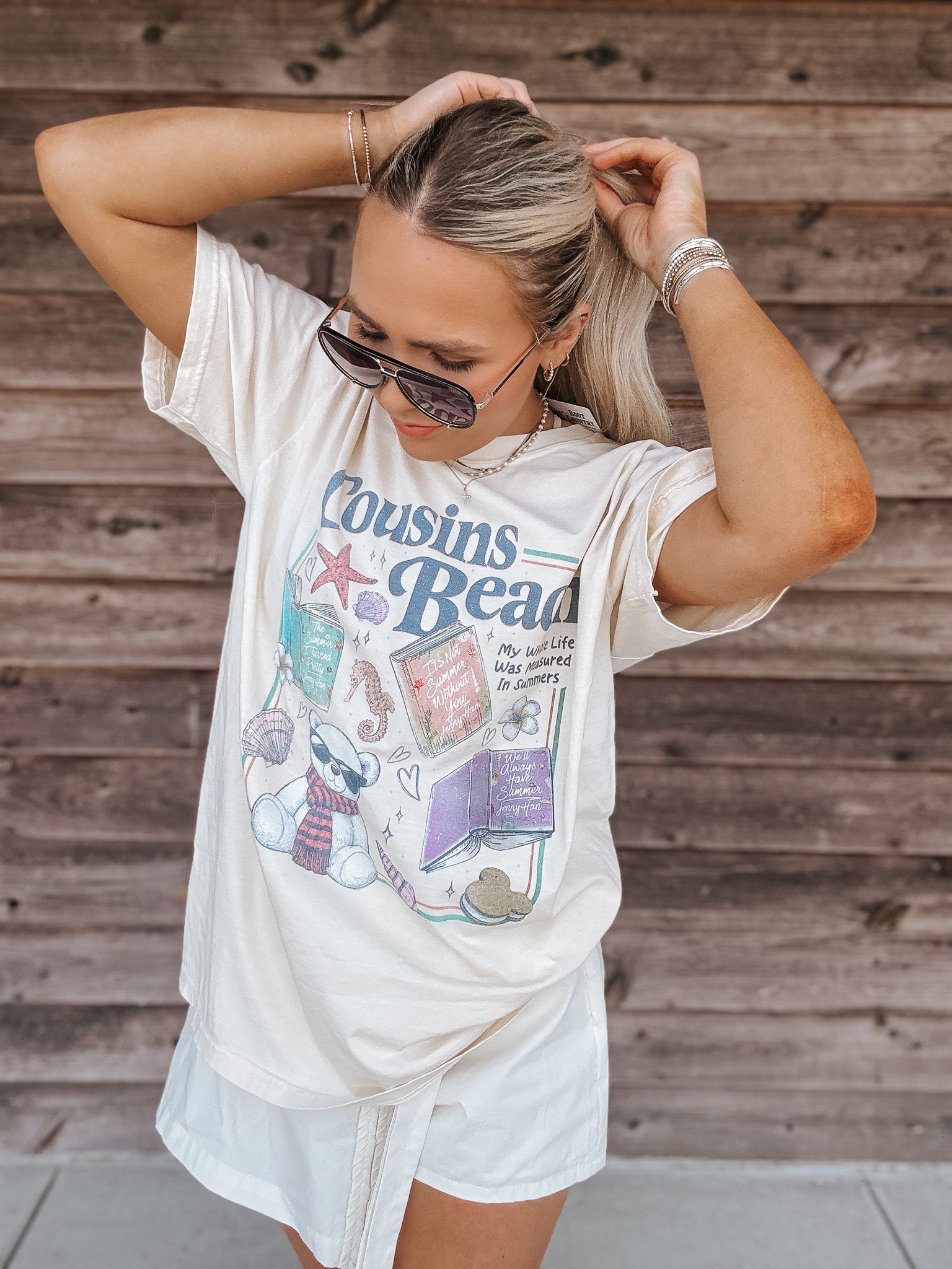 TSITP Cousins Tee in Ivory