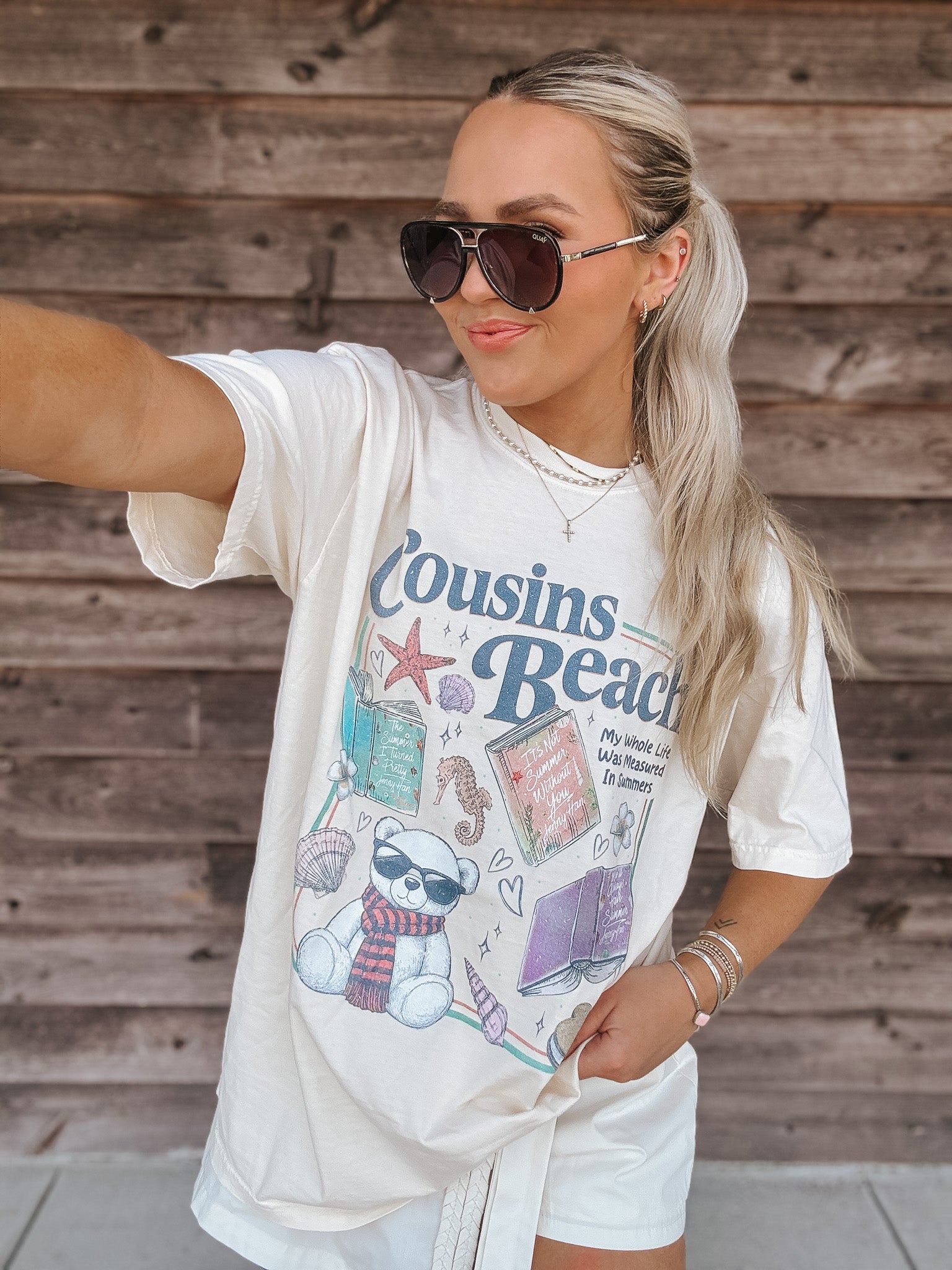 TSITP Cousins Tee in Ivory