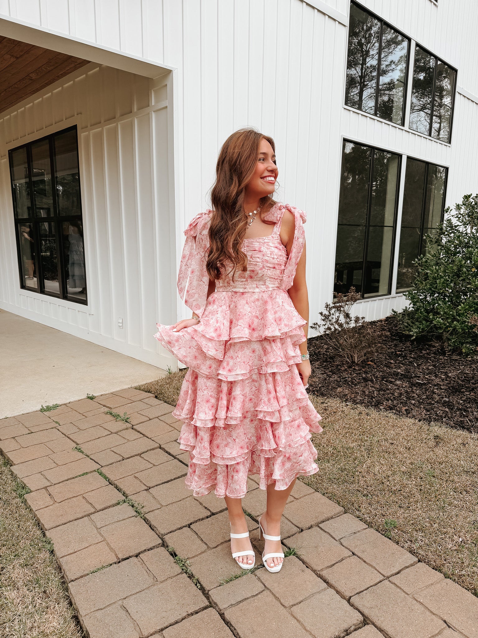 Peony Garden Party Dress - XS / Pink Peony Garden Party Dress - XS / Pink