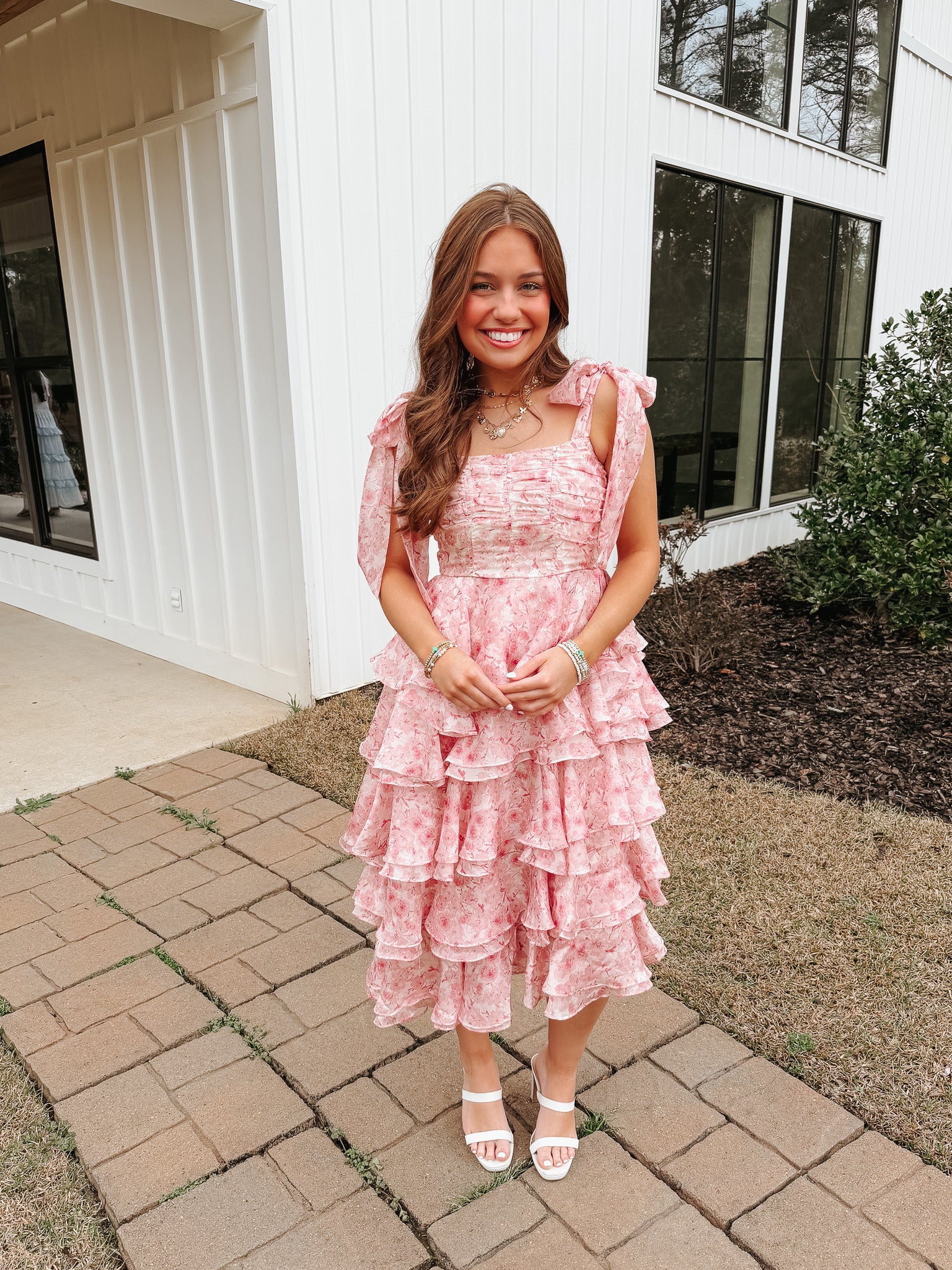 Peony Garden Party Dress - XS / Pink Peony Garden Party Dress - XS / Pink