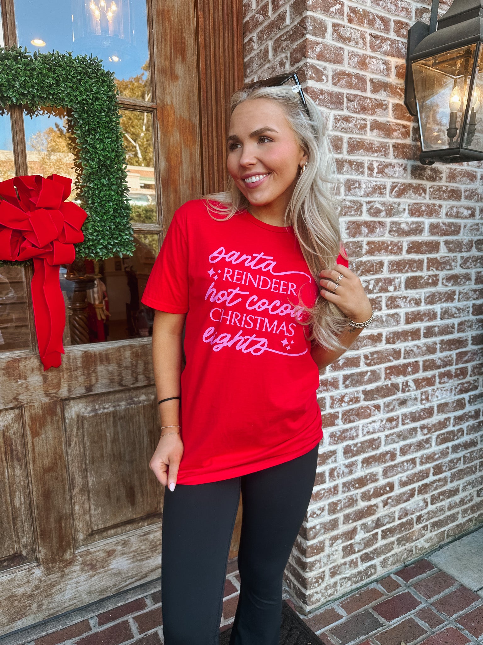 Christmas Things Script Tee