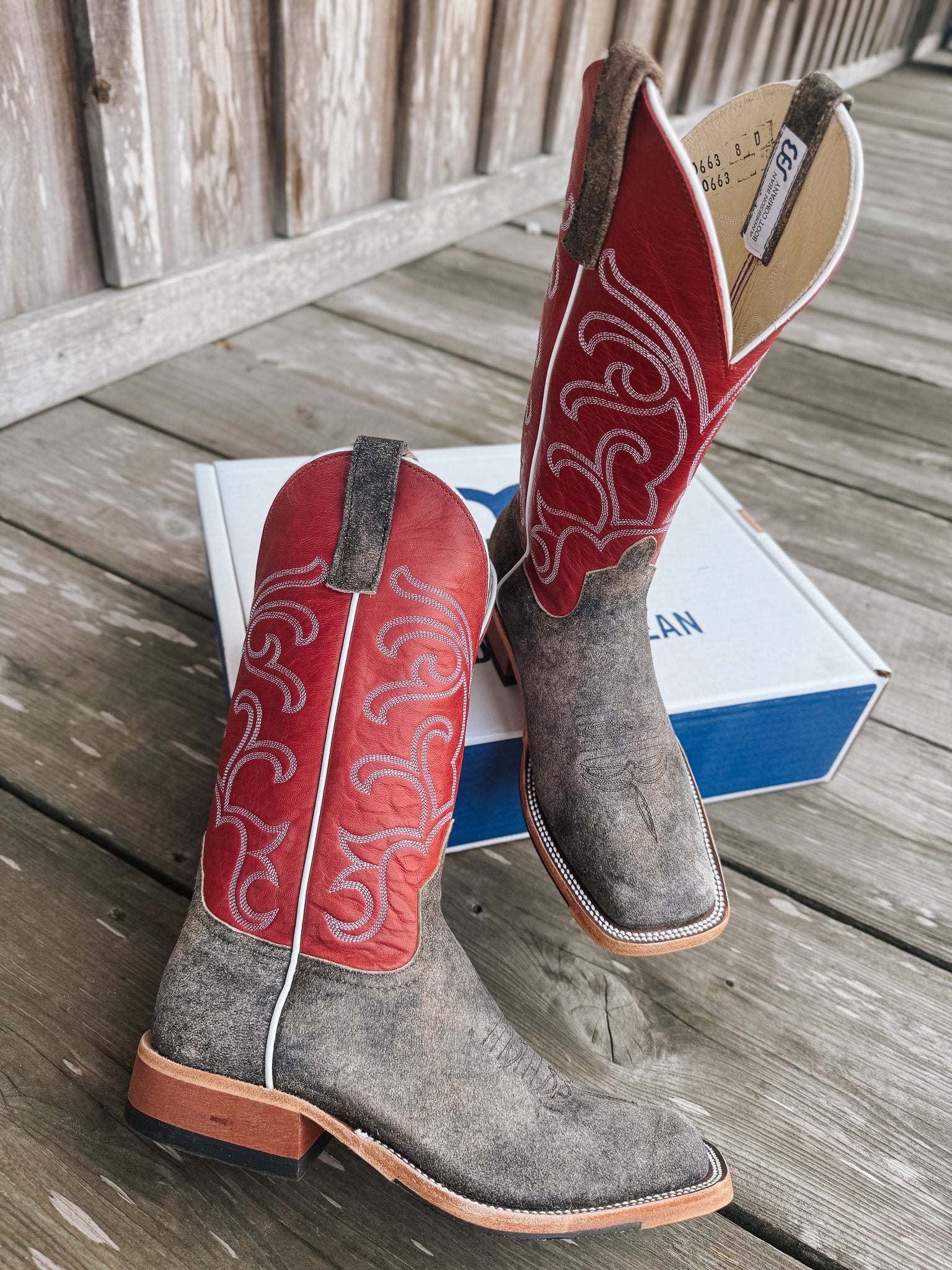 Men's Anderson Bean BC Exclusive Feral Sow/Red Goat Boots