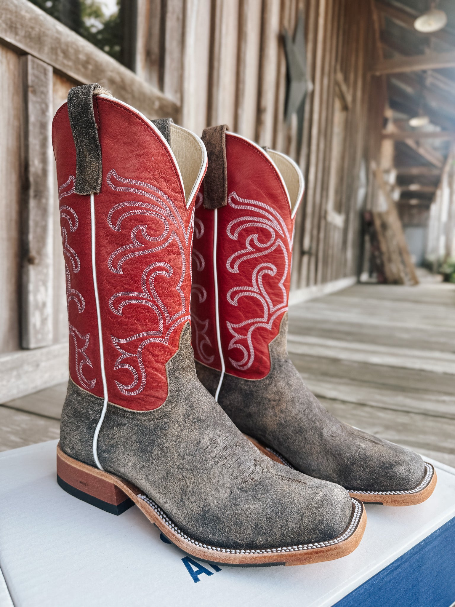 Men's Anderson Bean BC Exclusive Feral Sow/Red Goat Boots