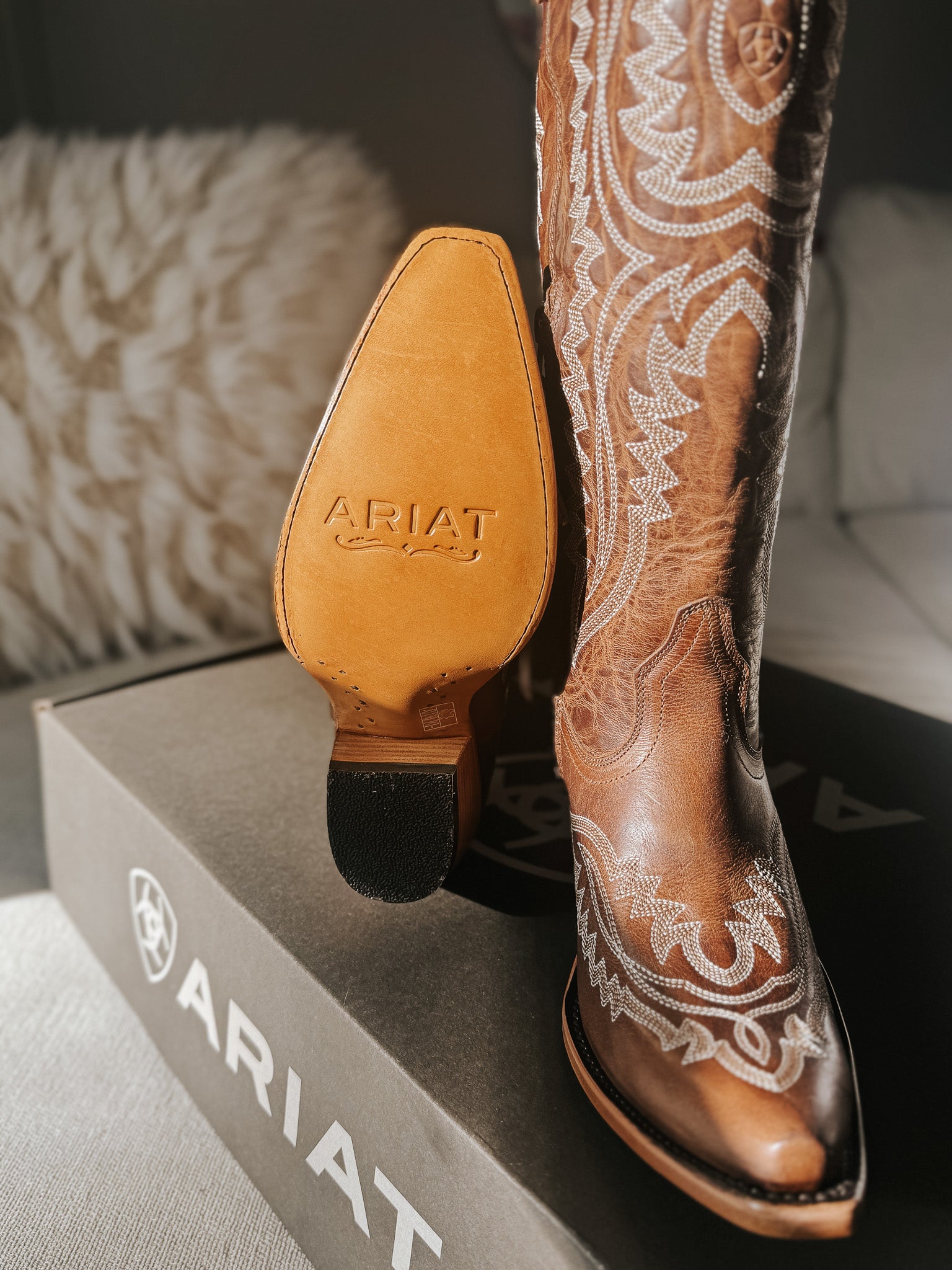 Ariat Women's Casanova Western Boots in Shades of Grain 6 / B Ariat Women's Casanova Western Boots in Shades of Grain 6 / B