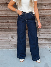 Ariat Women's Ultra High Rise Veronica Wide Leg Jeans