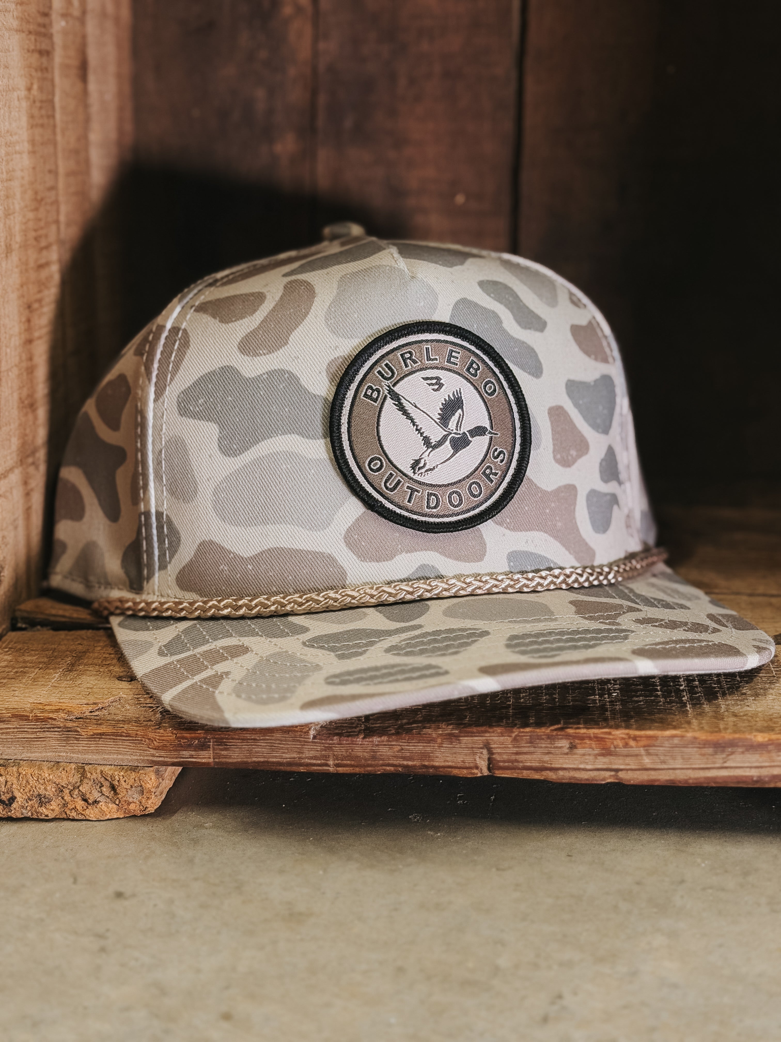 Men's Burlebo Cap - Circle Mallard - Classic Deer Camo