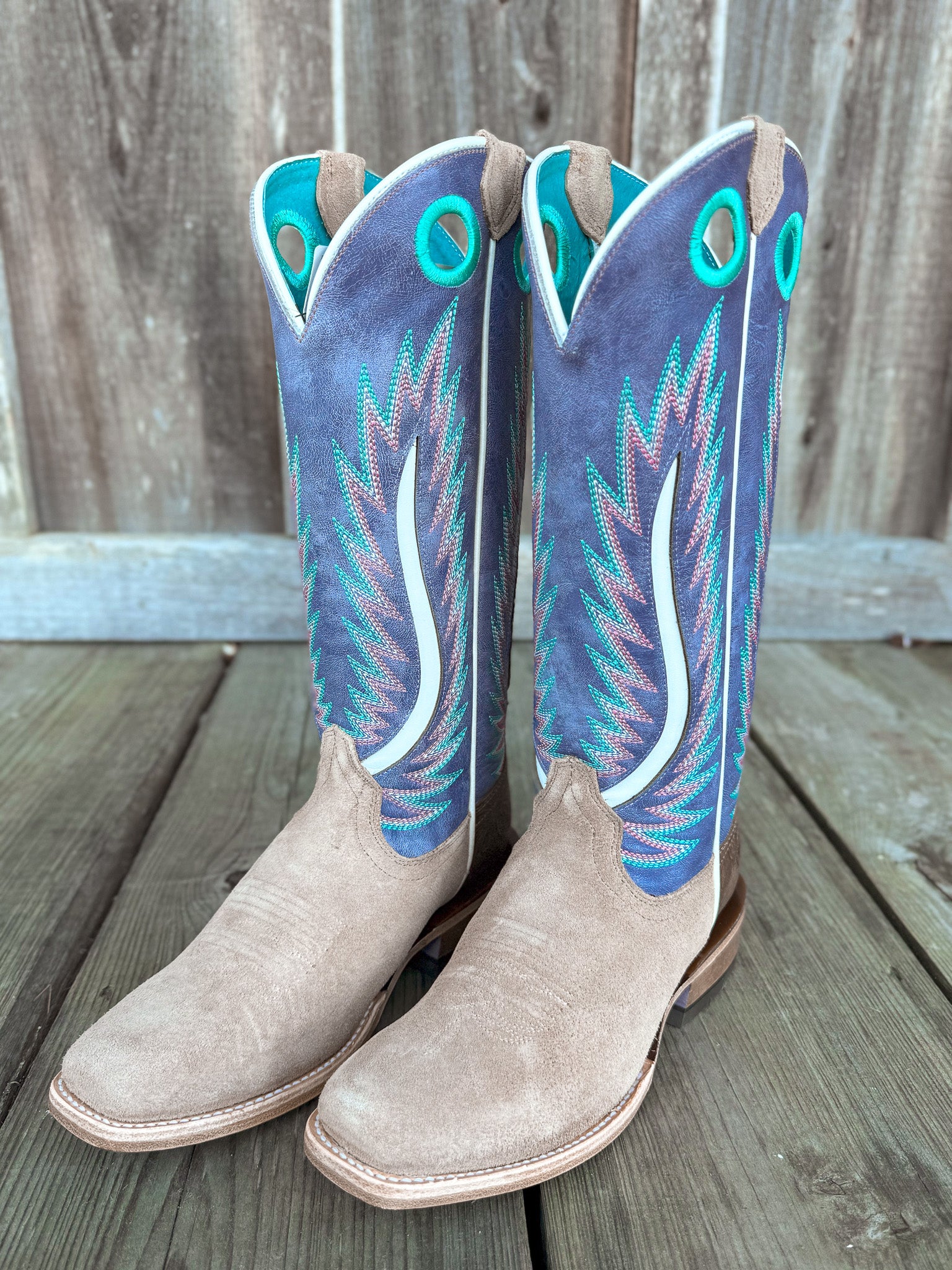 ARIAT WOMEN'S FRUITY FORT WORTH TRULY TAUPE WESTERN BOOTS