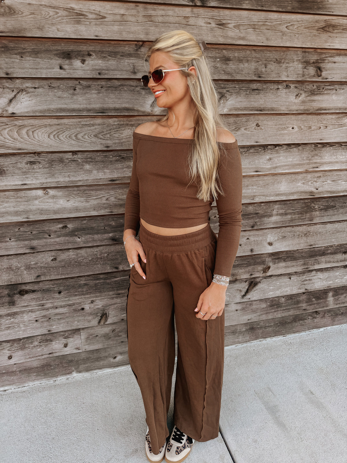 Always an Option Pants in Brown