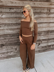 Always an Option Pants in Brown