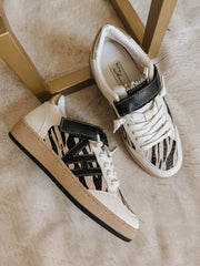 Vintage Havana Next 11 White Zebra Sneakers