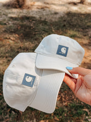 Carhartt Kids & Infant Canvas Hat in Light Beige