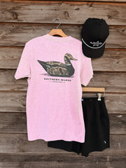 Southern Marsh Vintage Duck Decoy T-Shirt in Washed Camelia