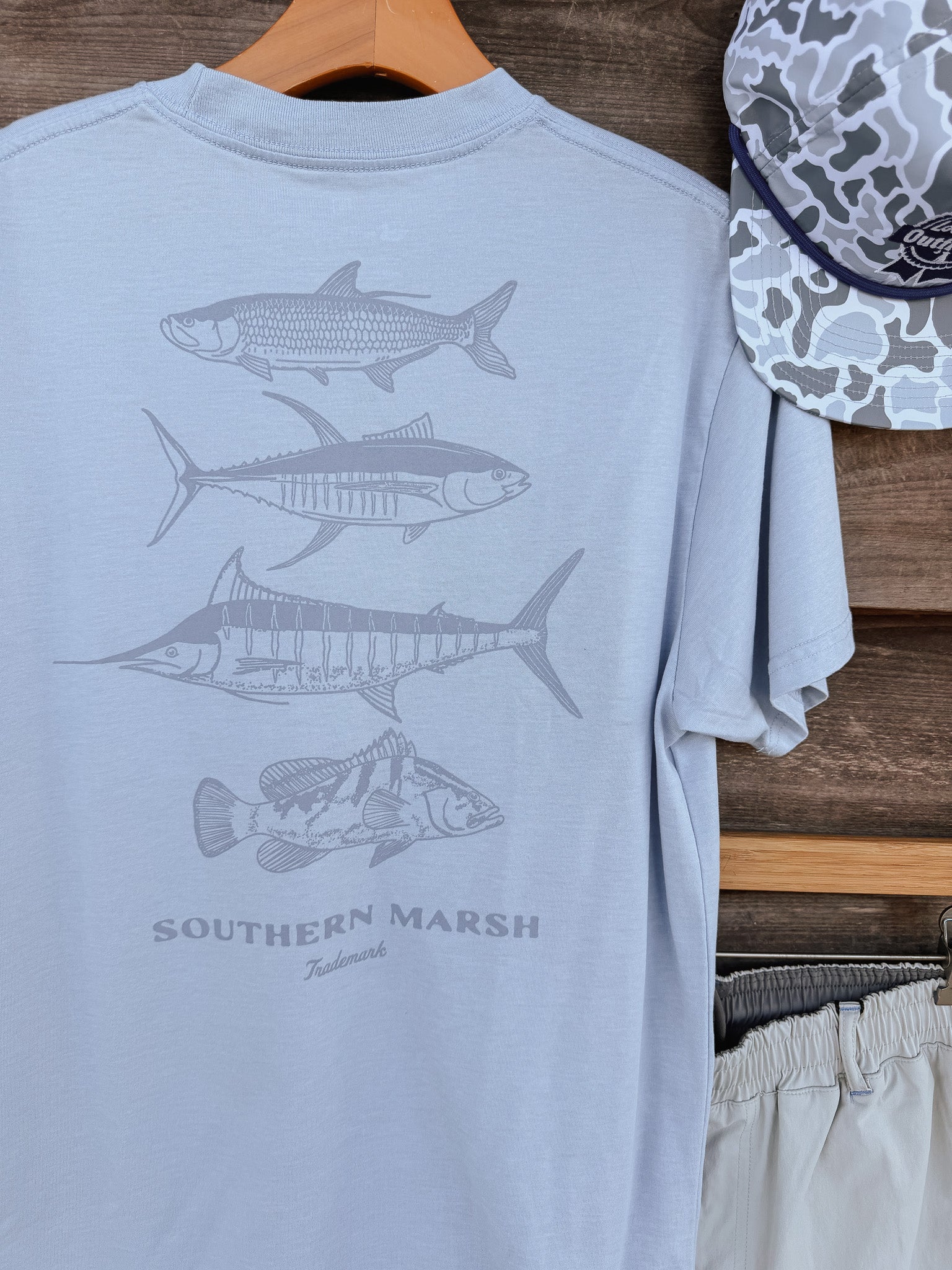 Southern Marsh Crosswaters Seawash T-Shirt
