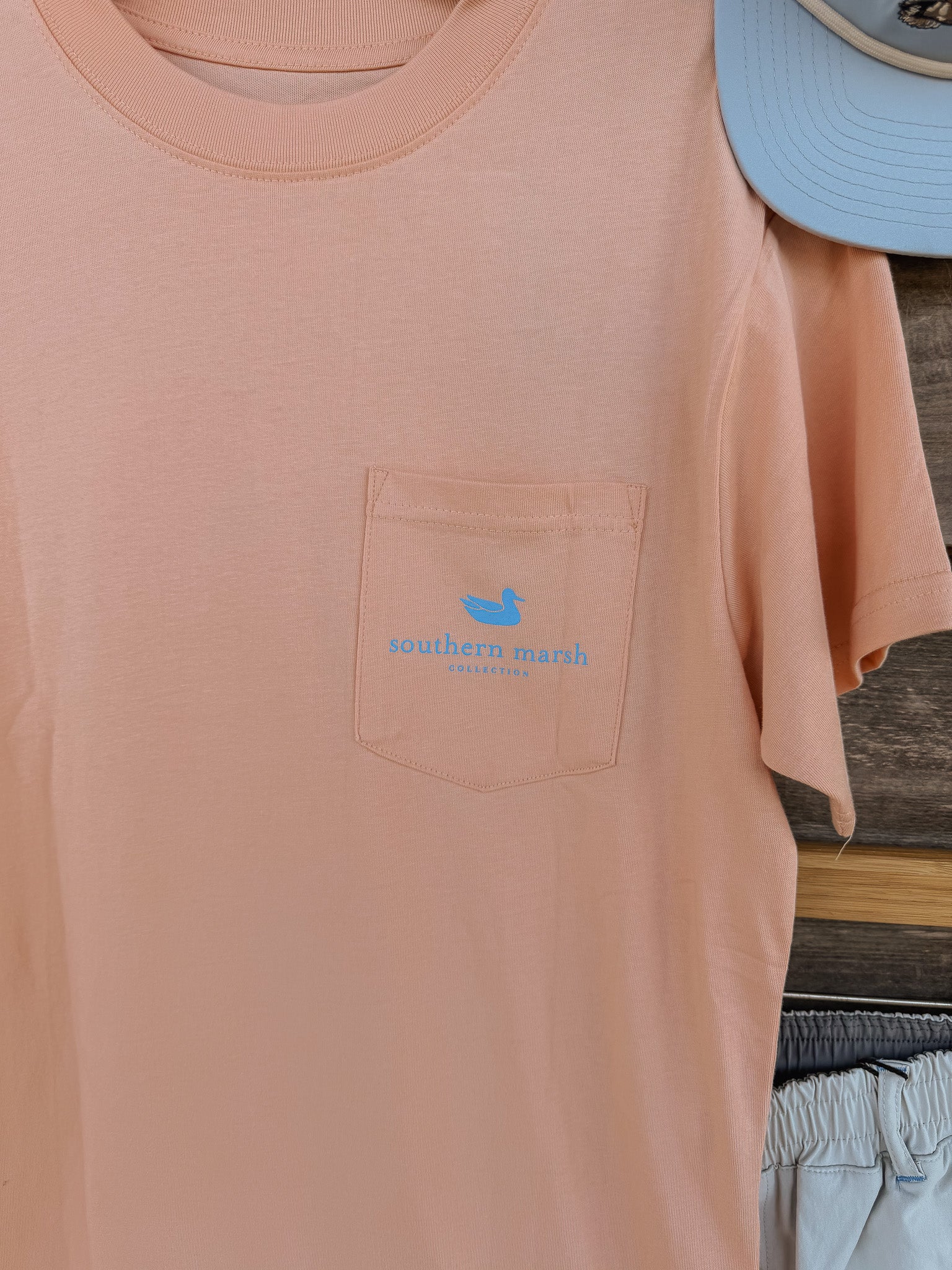 Southern Marsh Dinner Circle T-Shirt in Terracotta