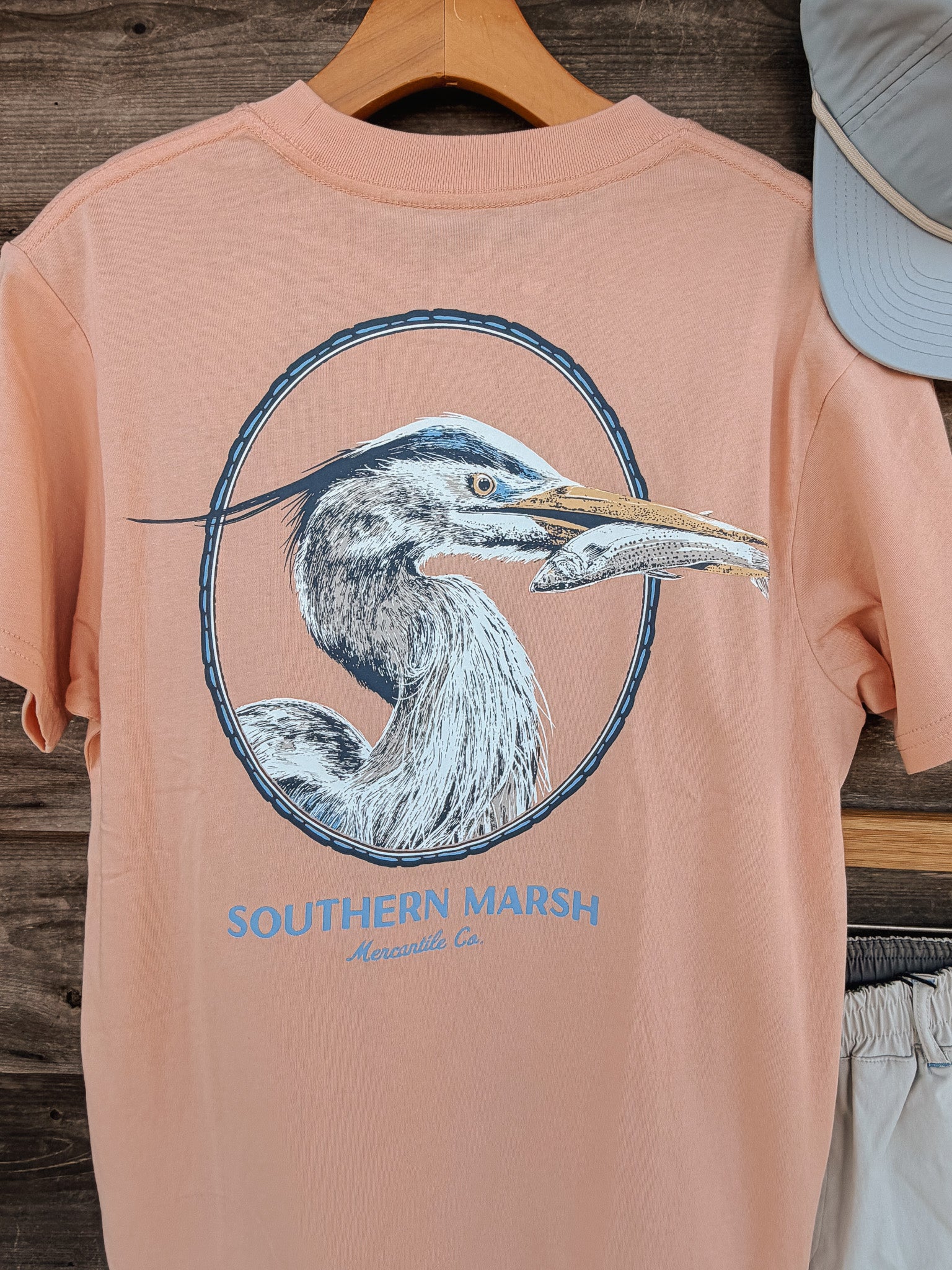 Southern Marsh Dinner Circle T-Shirt in Terracotta