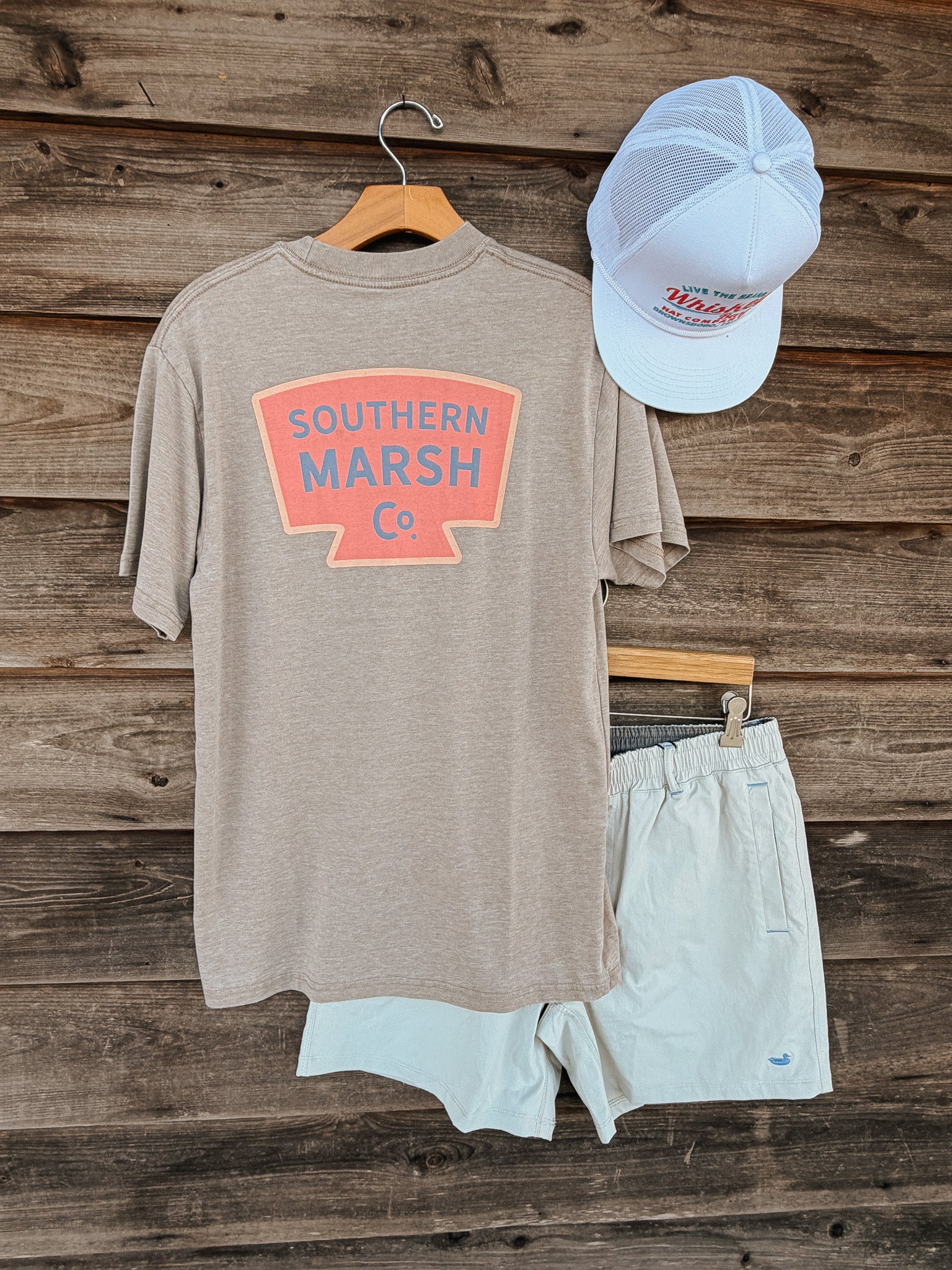 Southern Marsh Branding Keystone Seawash T-Shirt