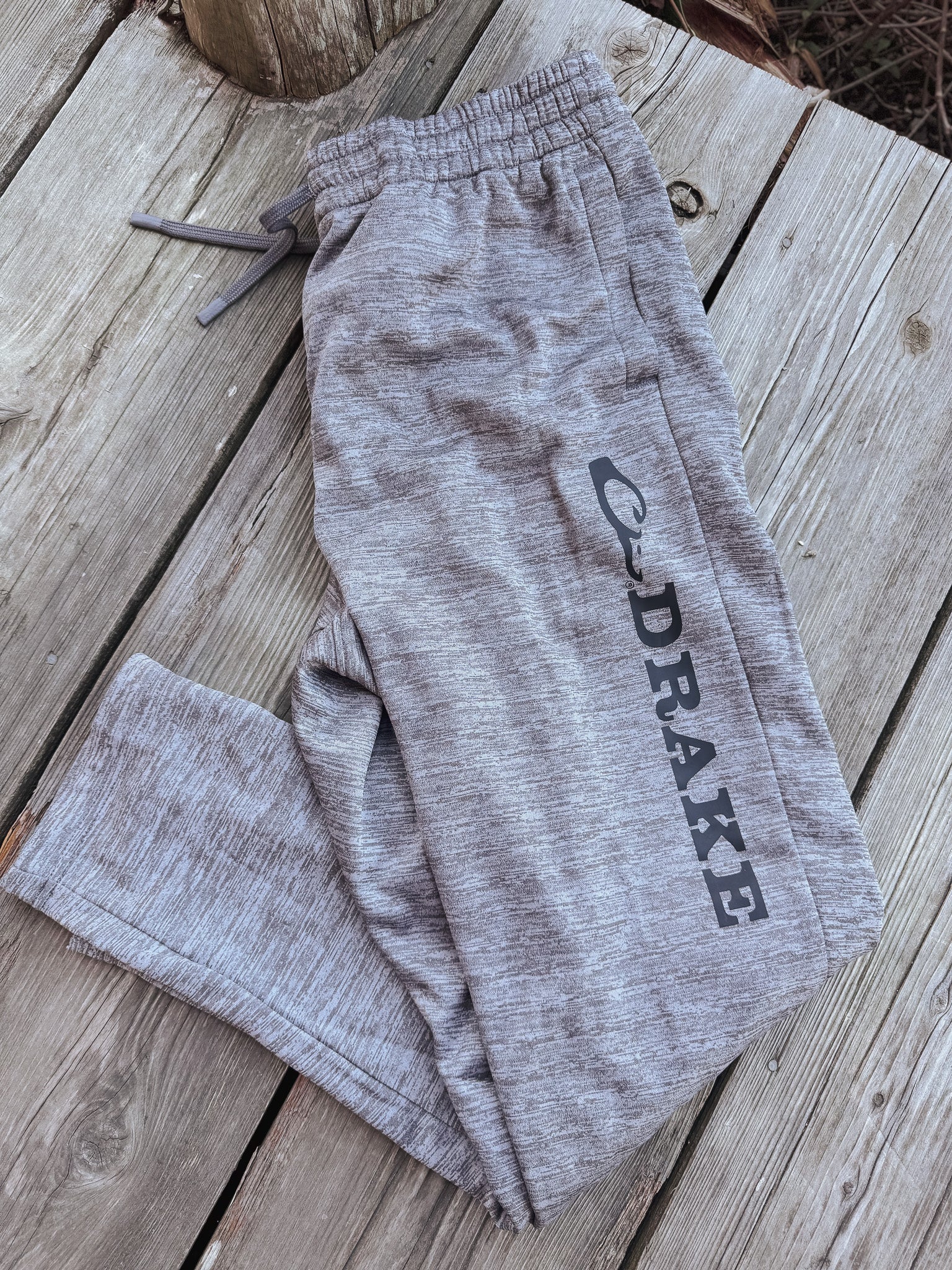 Men's Drake MST Waterfowl Under-Wader Heather Grey Jogger