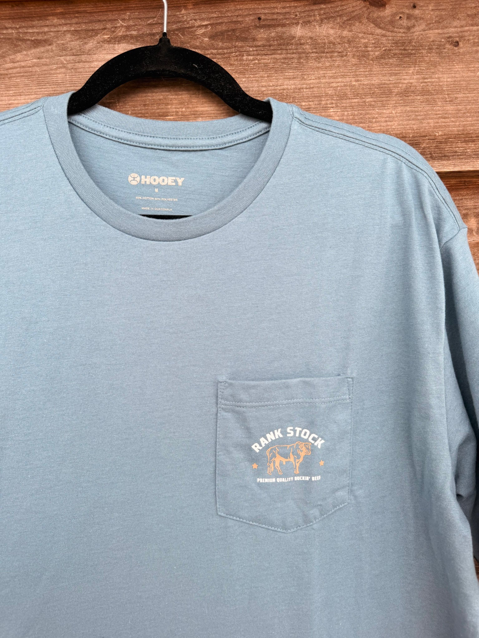 Men's Hooey Charbray" T-shirt in Dark Denim