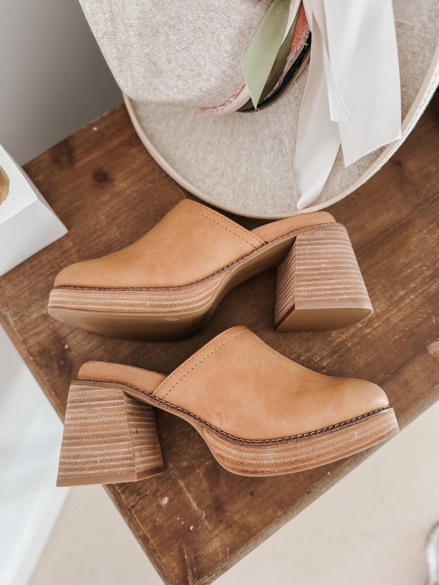 Retro Steps Platform Clog