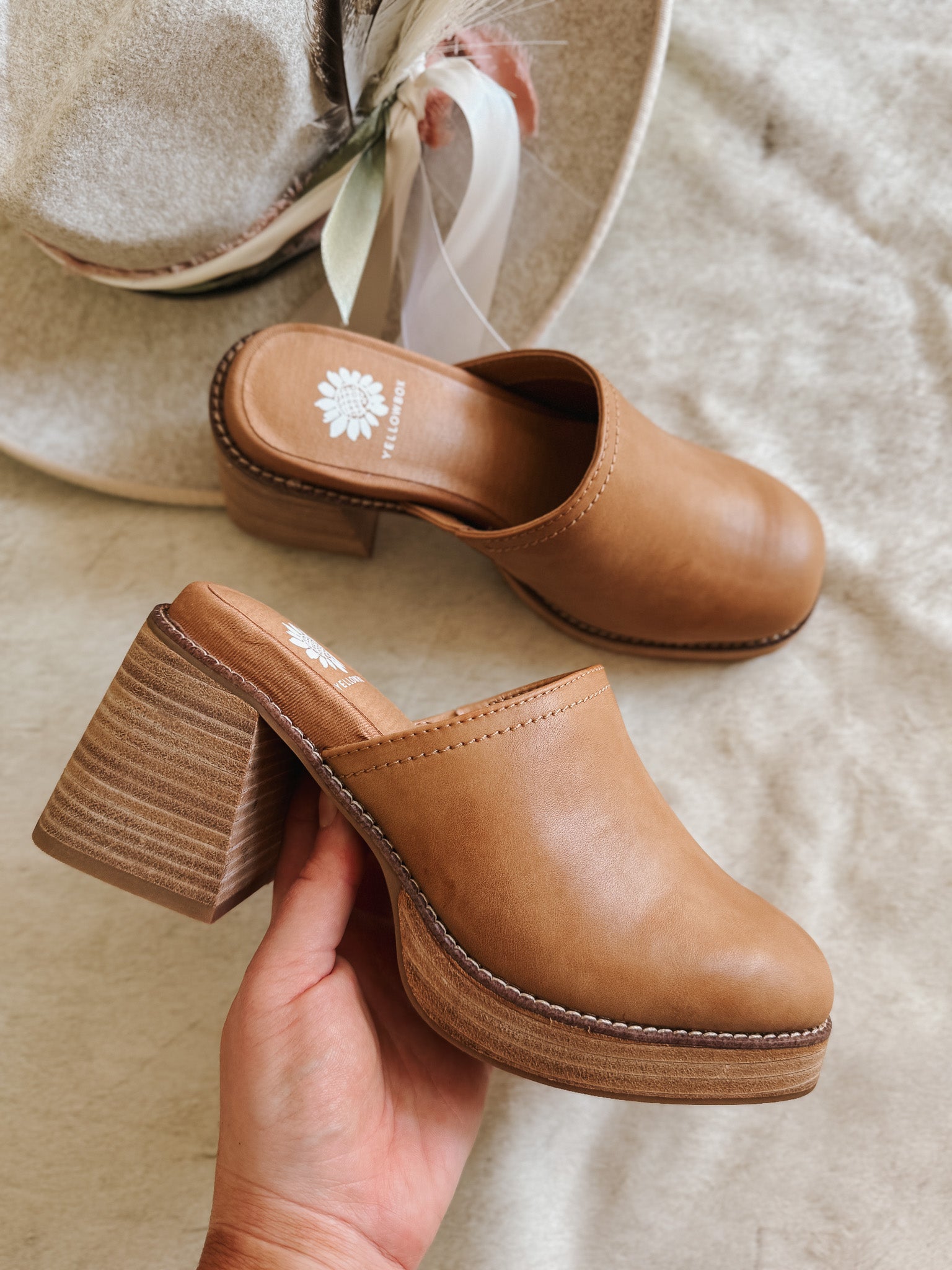 Retro Steps Platform Clog