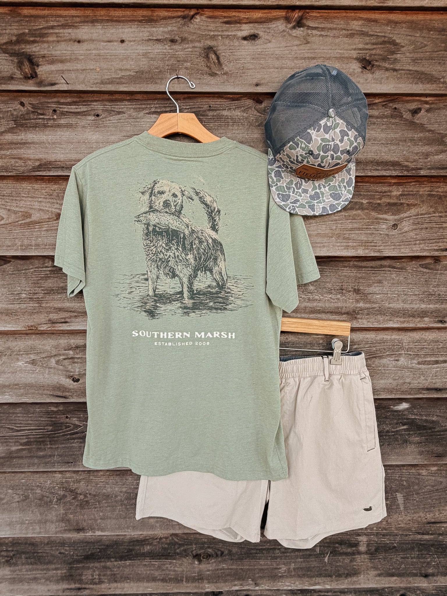 Southern Marsh Shake & Release Seawash T-Shirt