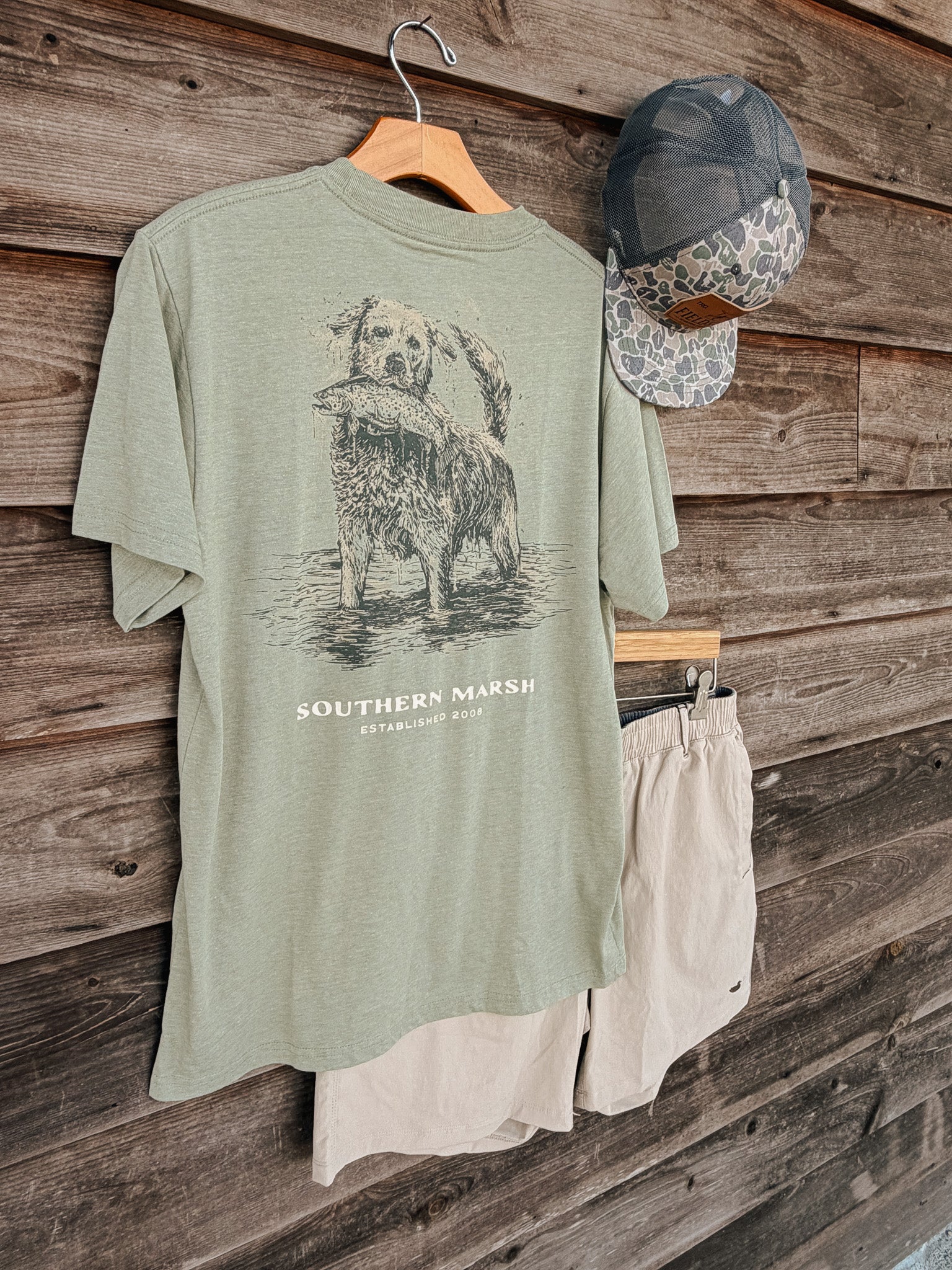 Southern Marsh Shake & Release Seawash T-Shirt