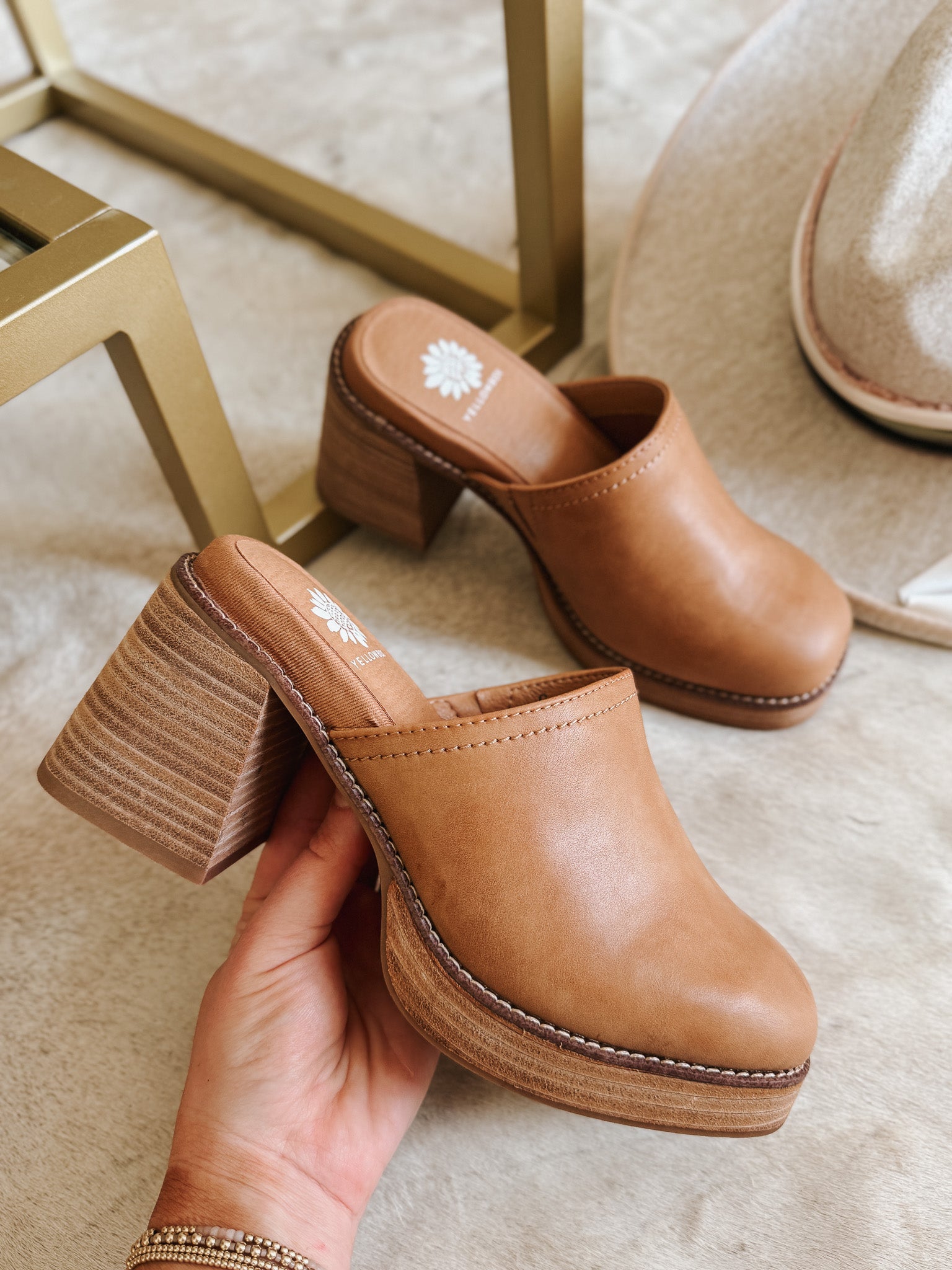 Retro Steps Platform Clog