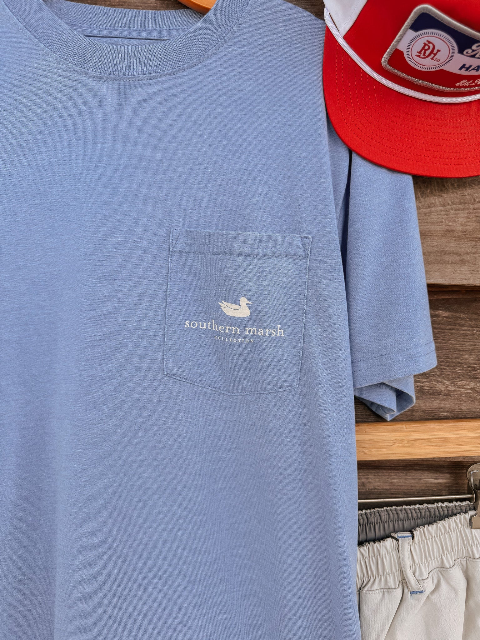 Southern Marsh American Beach Rodeo Seawash T-Shirt