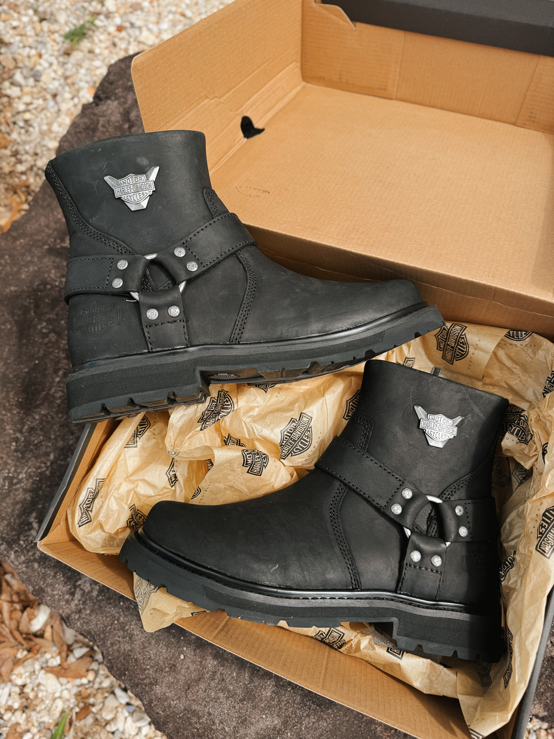 Mens Boots Harley Davidson Ranger Boots Brown Harley-davidson