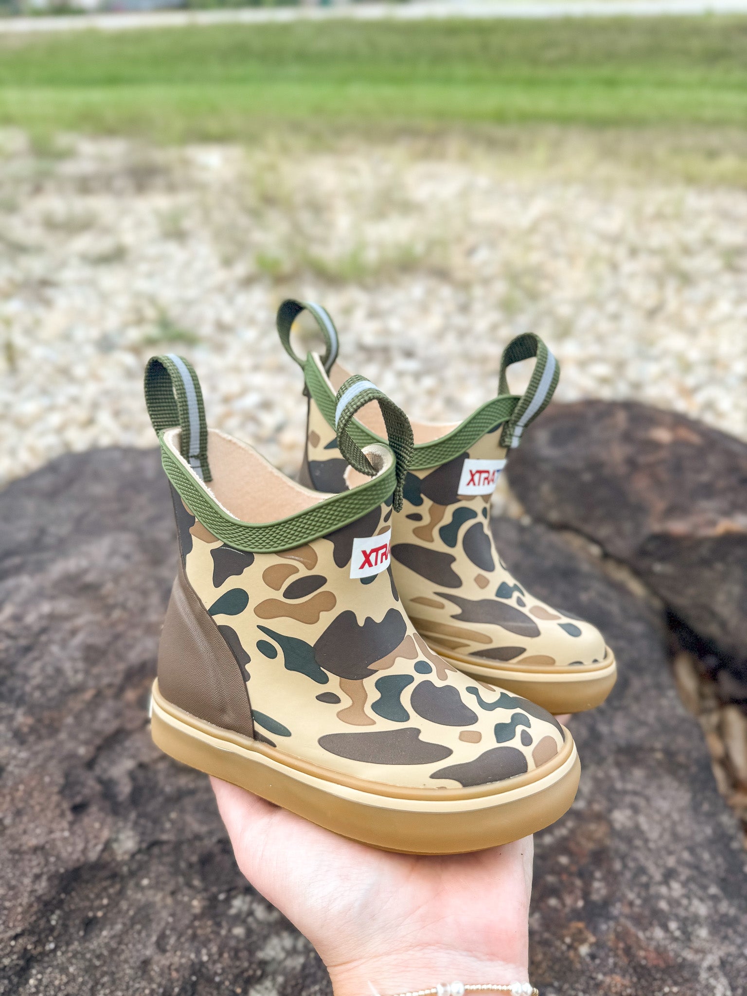 Little Kid's Xtratuf Duck Camo Ankle Deck Boot