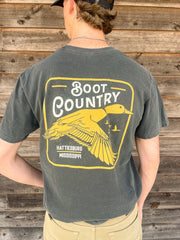 **EXCLUSIVE** Boot Country In Flight T-Shirt in Pepper