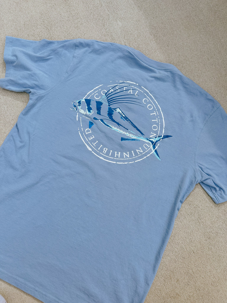 Men's Coastal Cotton Rooster Fish T-Shirt – Boot Country