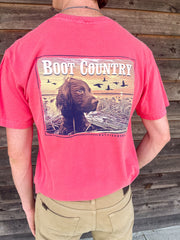 **EXCLUSIVE** Boot Country Gauge T-Shirt in Watermelon
