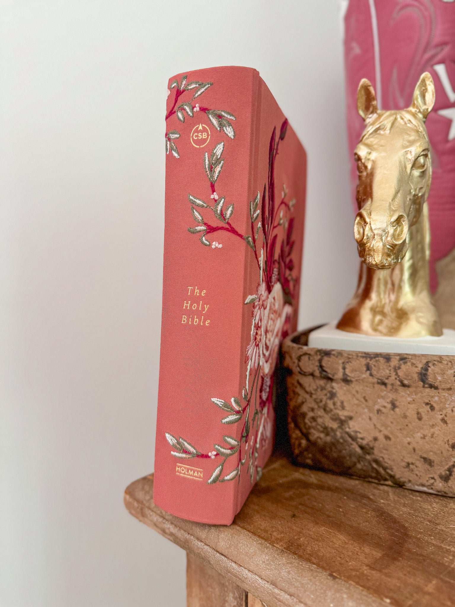 CSB Notetaking Bible: Rosedal Theme