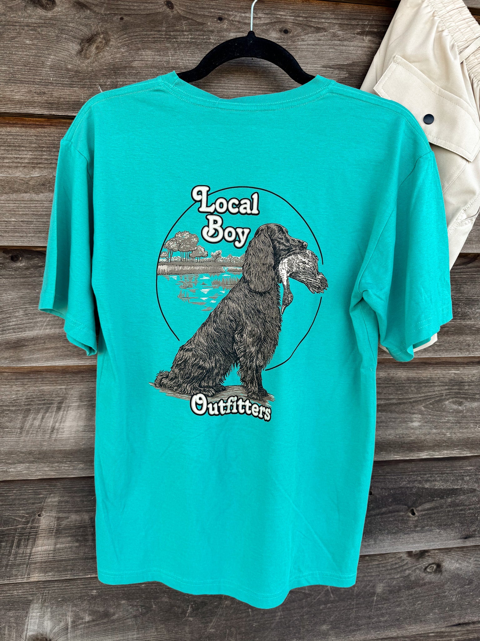 Men's Local Boy Outfitters Local Boykin T-Shirt in Seafoam