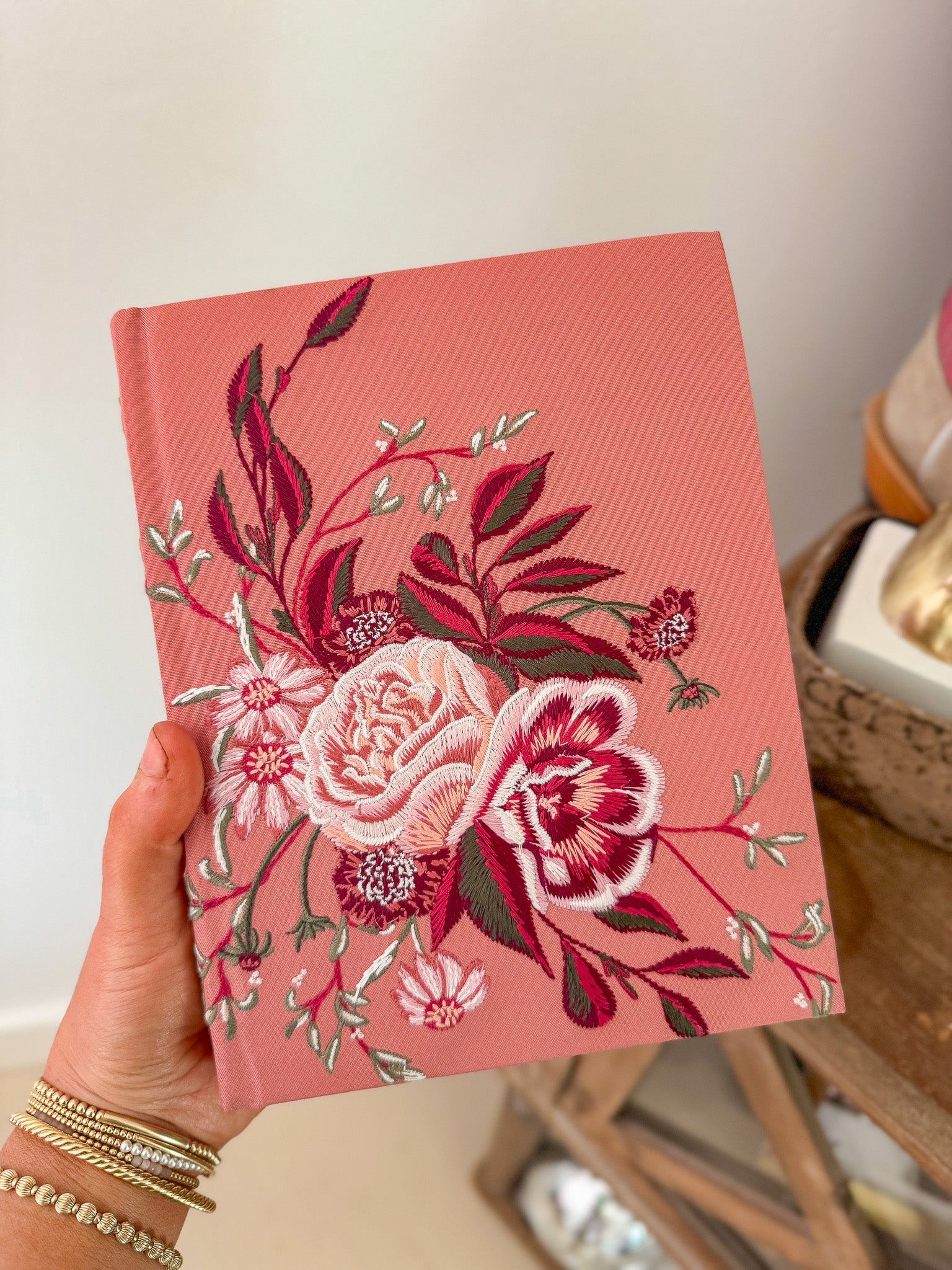 CSB Notetaking Bible: Rosedal Theme