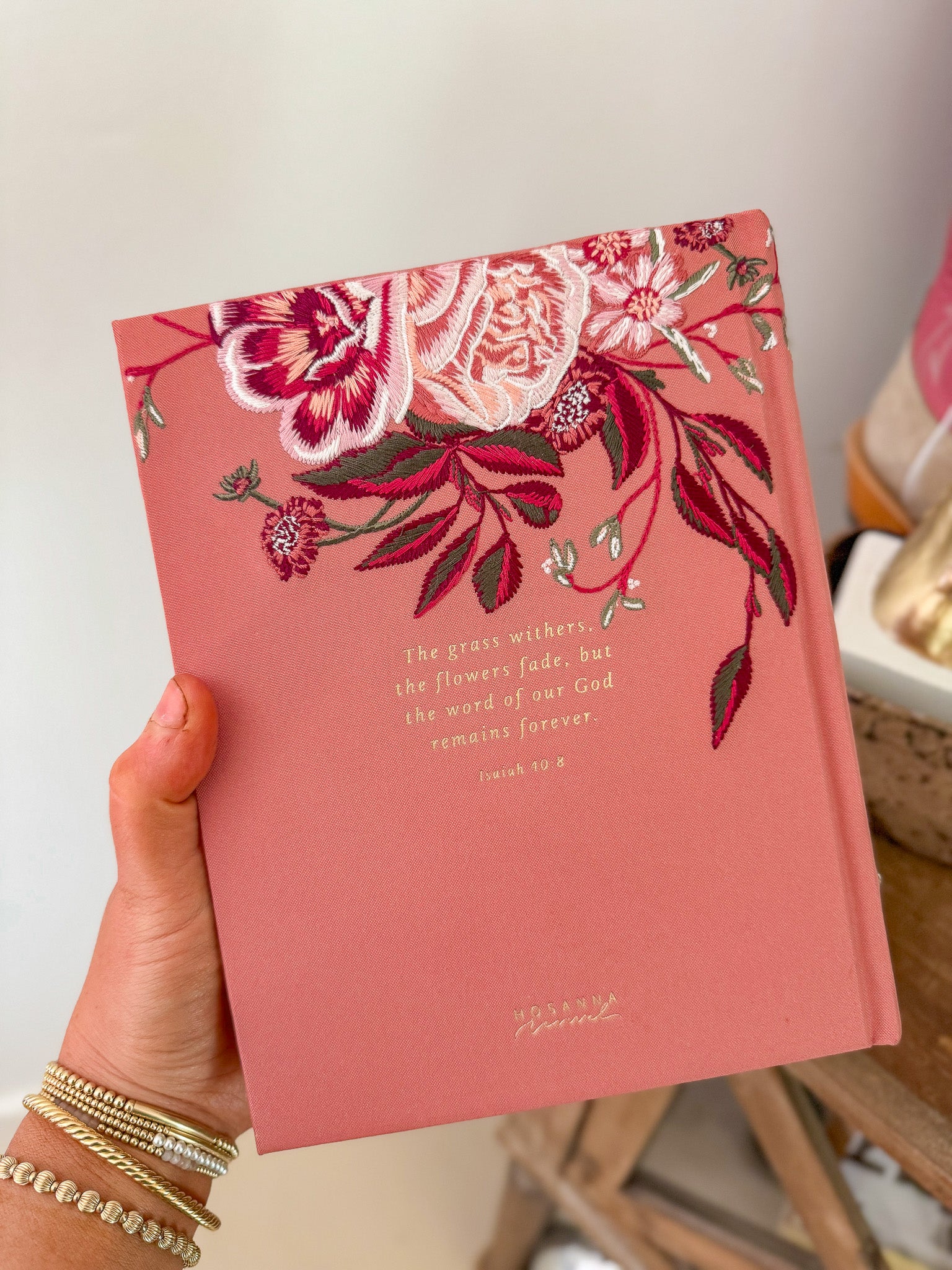 CSB Notetaking Bible: Rosedal Theme