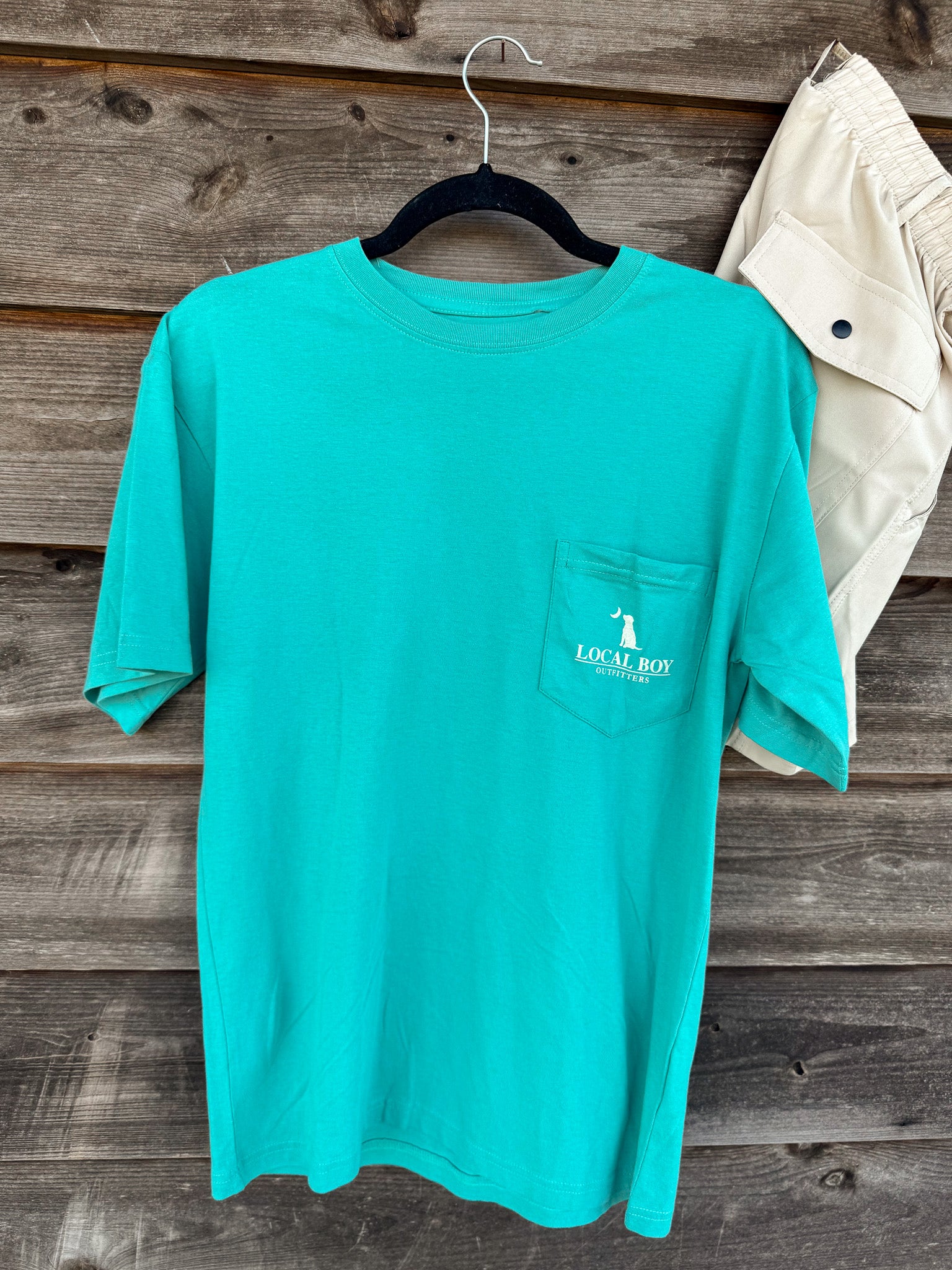 Men's Local Boy Outfitters Local Boykin T-Shirt in Seafoam