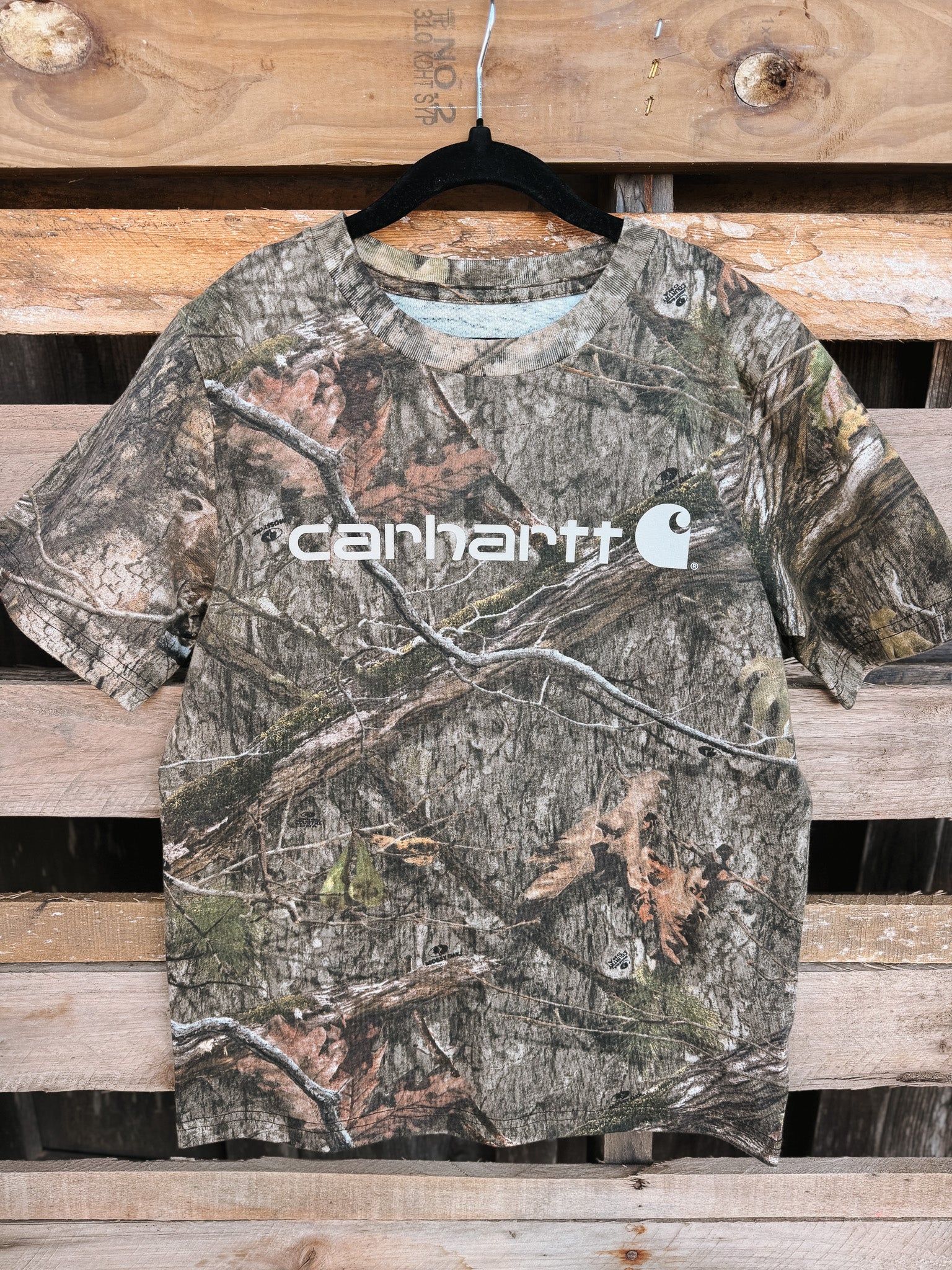 Carhartt Kid's Mossy Oak Camo T-Shirt