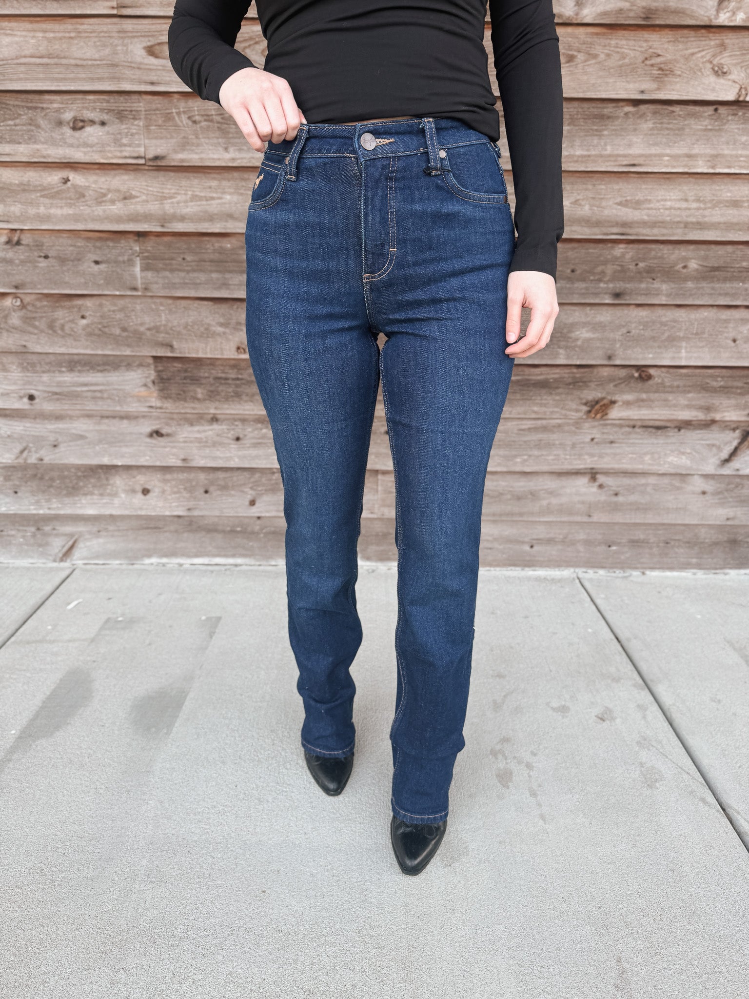 Wrangler Women's Kayla Ultimate Riding Bootcut Jeans