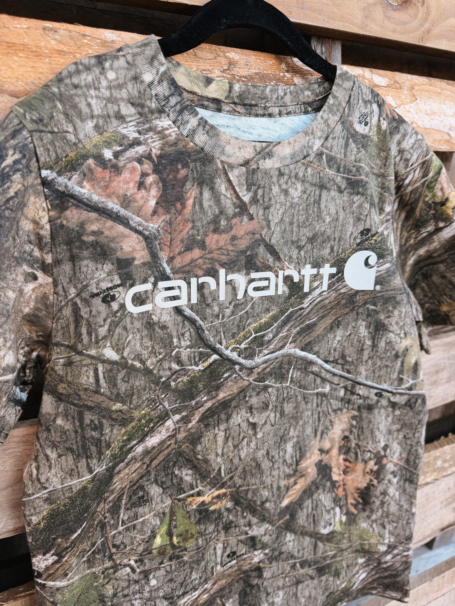 Carhartt Kid's Mossy Oak Camo T-Shirt