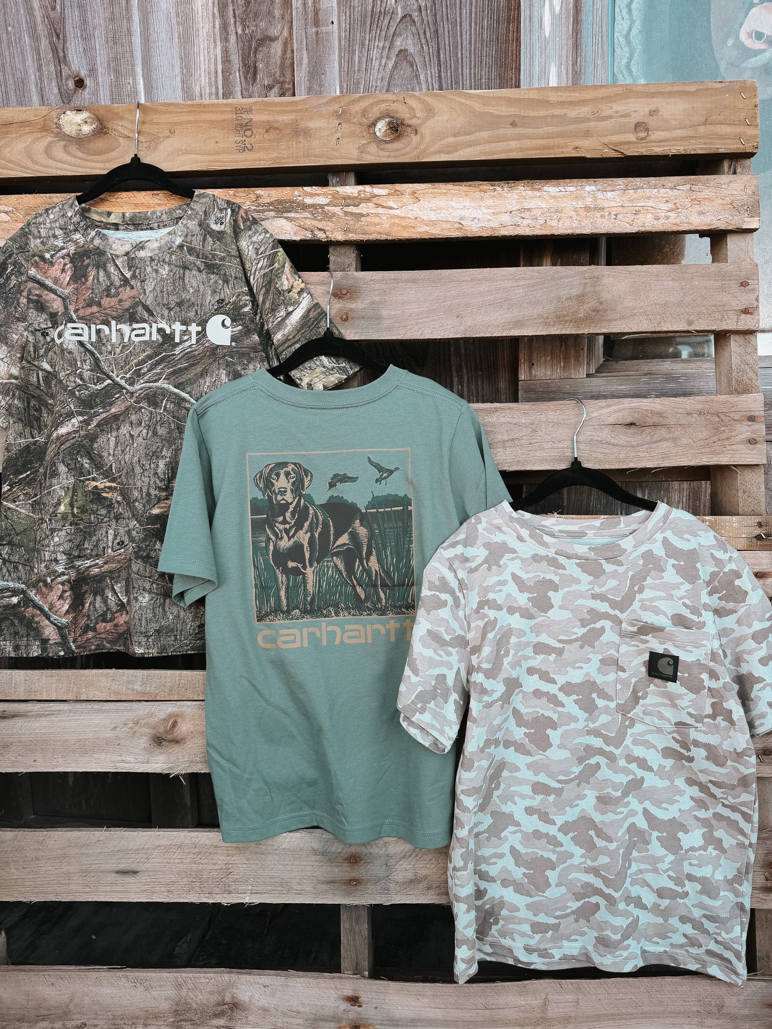 Carhartt Kid's Mossy Oak Camo T-Shirt