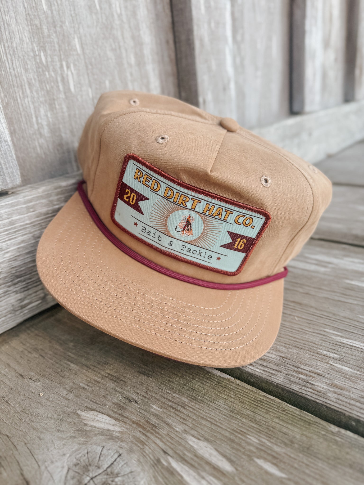 Red Dirt Hat Co. Catch & Release Tan Cap