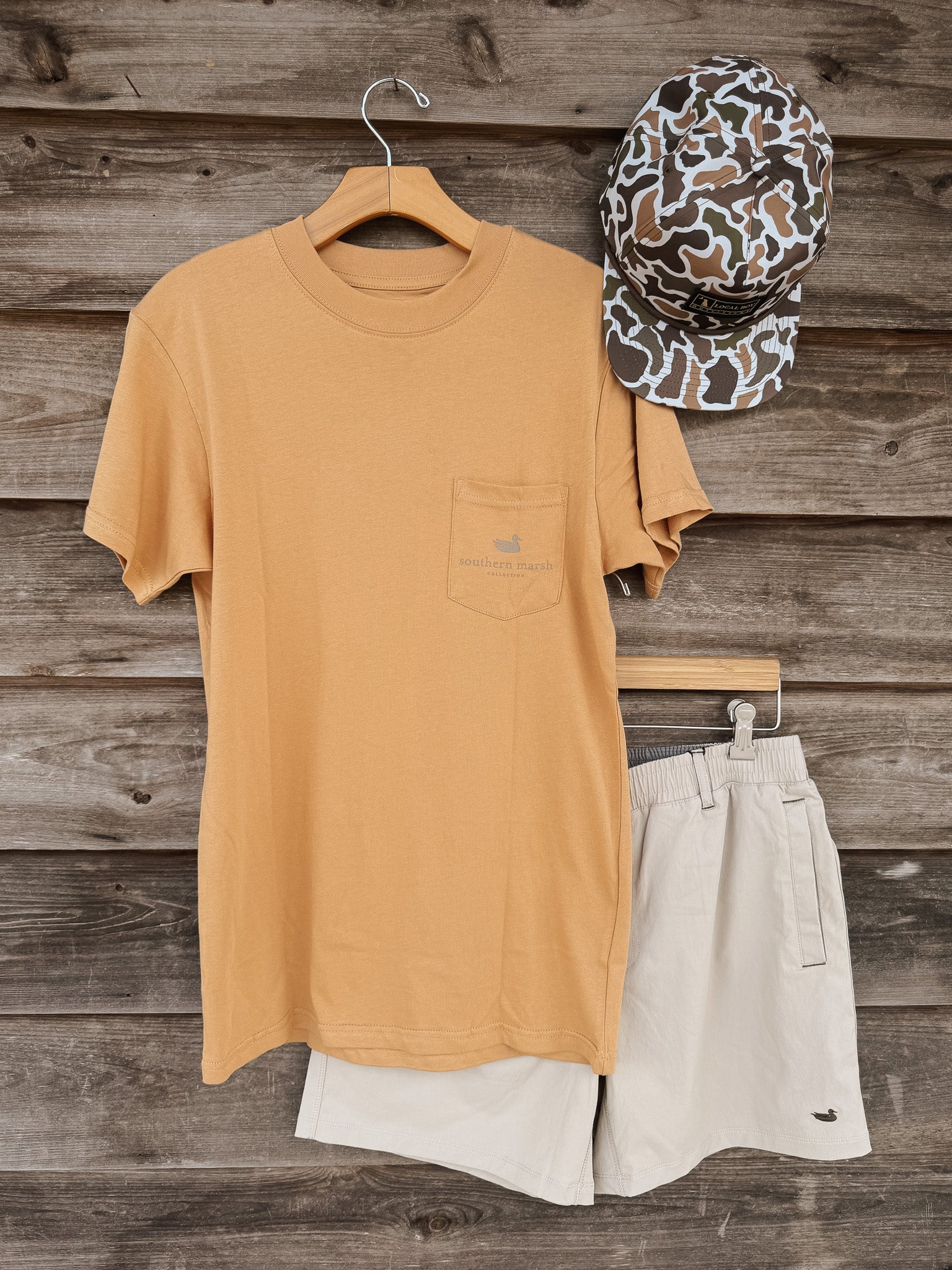 Southern Marsh Originals  Camo  Flying Ducks T-Shirt