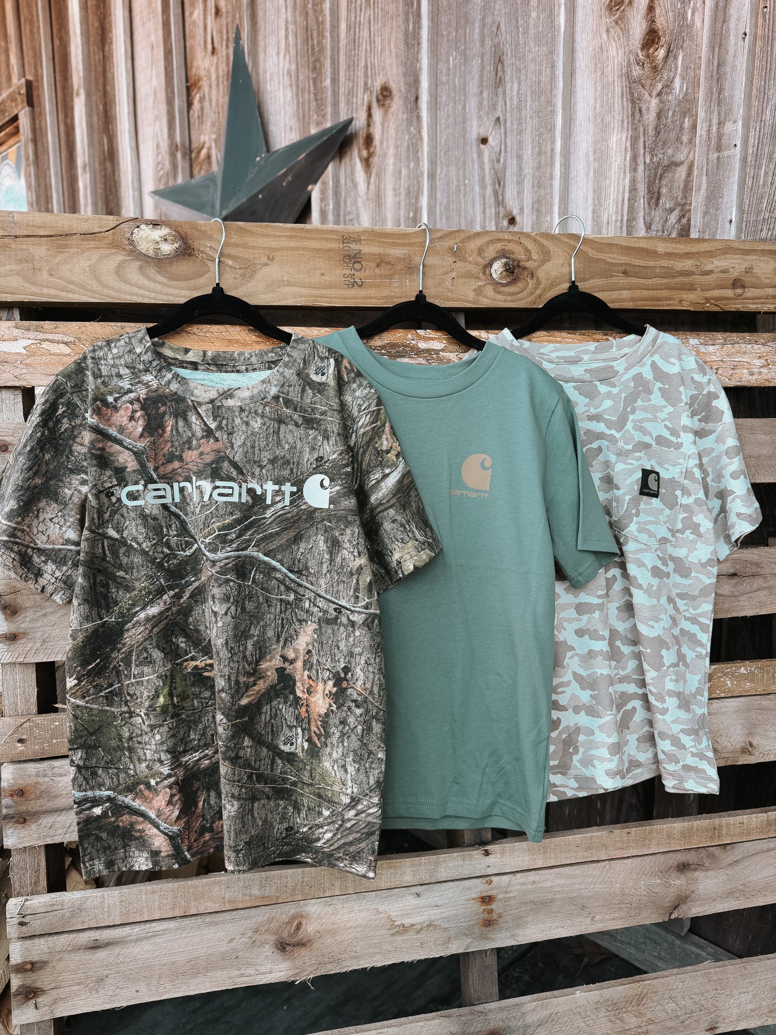 Carhartt Kid's Mossy Oak Camo T-Shirt