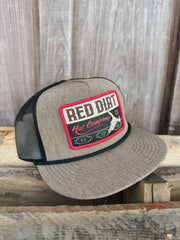 Red Dirt Hat Co. Bones Heather Tan/Black Cap