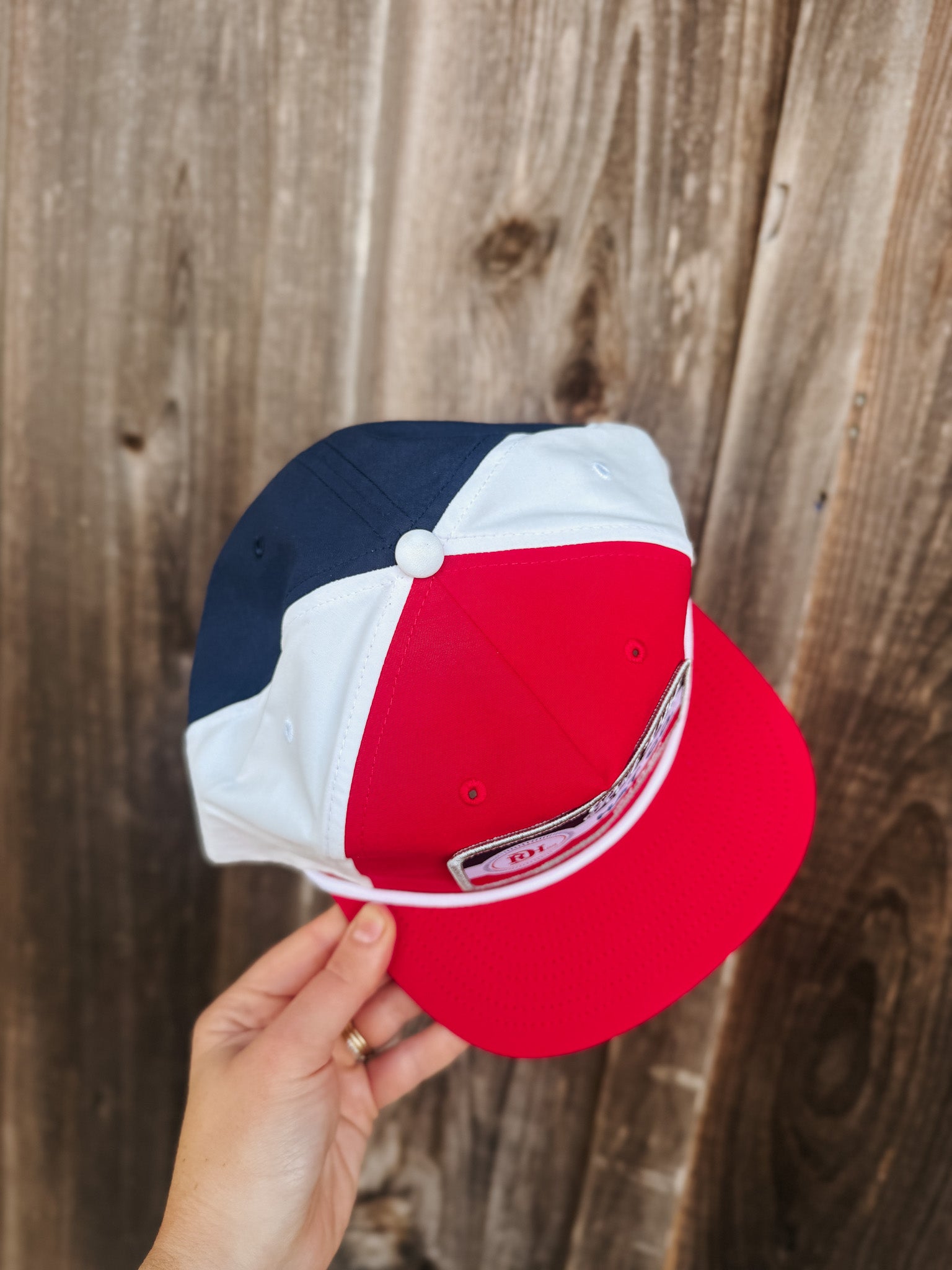 Red Dirt Hat Co. The Patriot Red/White/Navy Cap