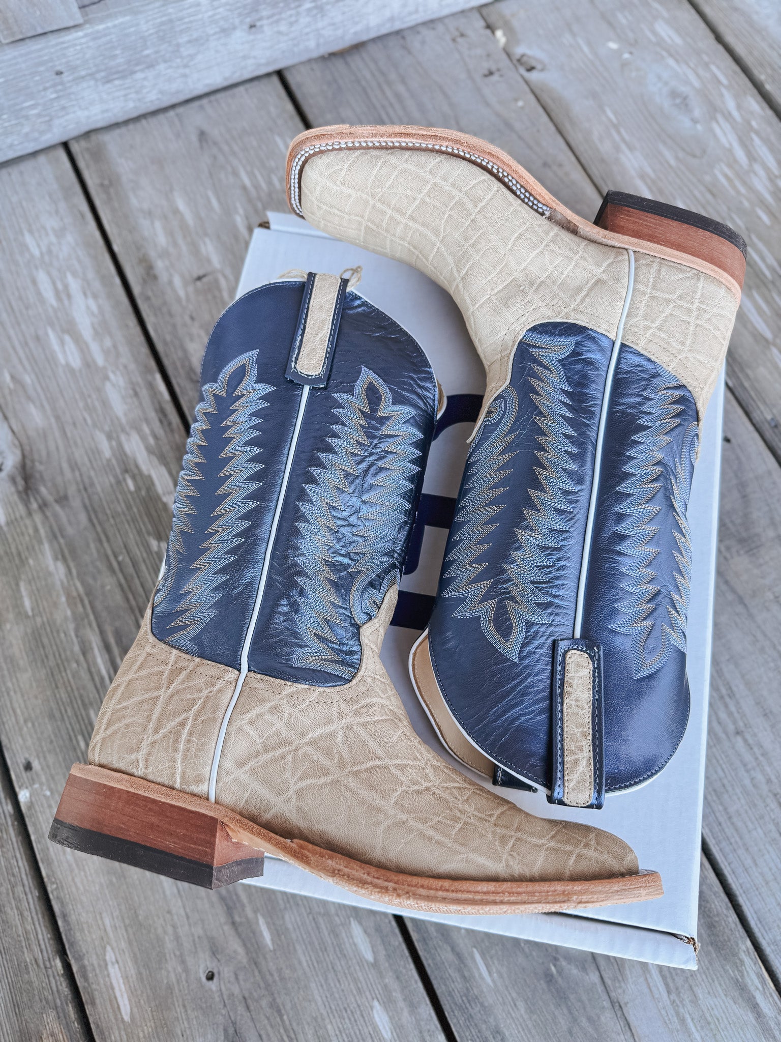 Men's Anderson Bean BC Exclusive Regal Blue Elephant Boots